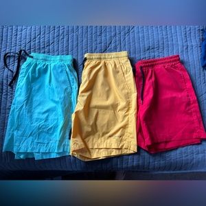 multi colored shorts pack size large from shein